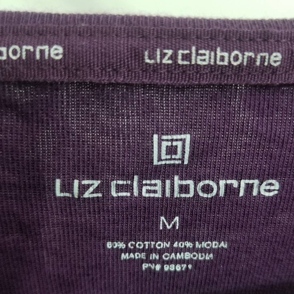 EUC gorgeous purple pj set, sz M, w pant pockets! - Picture 3 of 8